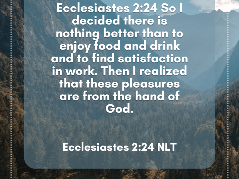Ecclesiastes and The Meaning of&nbsp;Life